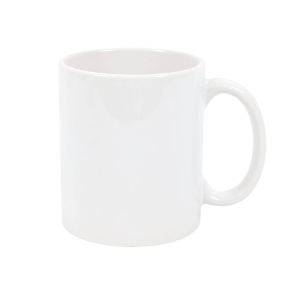 Sumex 11oz Sublimation Blanks Mugs,Set of 12 Ceramic Coffee Mugs for Tea, Milk, Latte,Black Inner and Handle