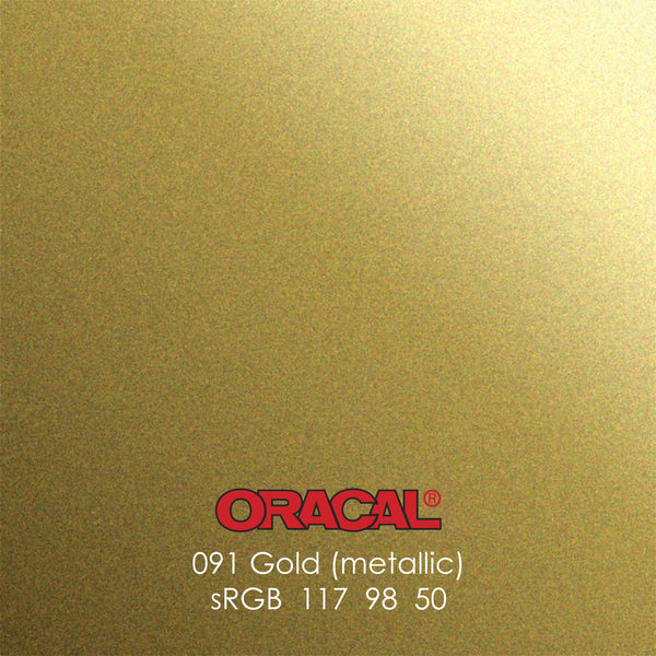 Oracal Vinyl Roll - Metallic Gold