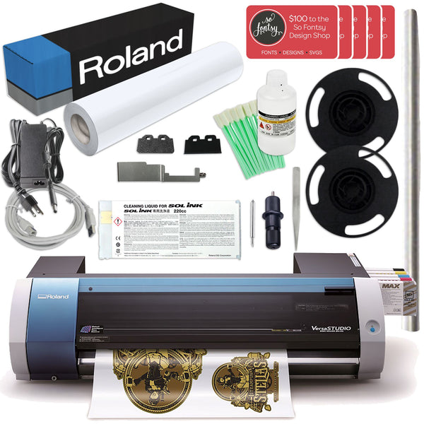 High-Quality Roland BN-20 Desktop Inkjet Printer & Cutter