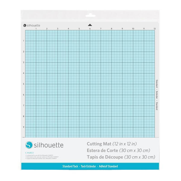 Reart Cutting Mat Variety 6 Packs for Silhouette Cameo 4/3/2/1 - Strong, Standard, Light Grip, 12in x 12in x 3 Packs, 12in x 24in x 3 Packs.