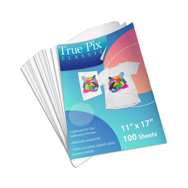 Transfer Paper | 11 x 17 | Test Pack | 100 Count : Garment Printer Ink
