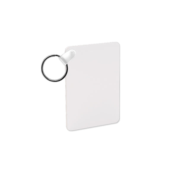 Unisub Sublimation Rectangle Keychain Blank 3 x 1.25 - 5525 - 10