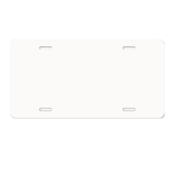 Unisub Sublimation License Plate Blank - 5.88 x 11.88 - 5656 - 10