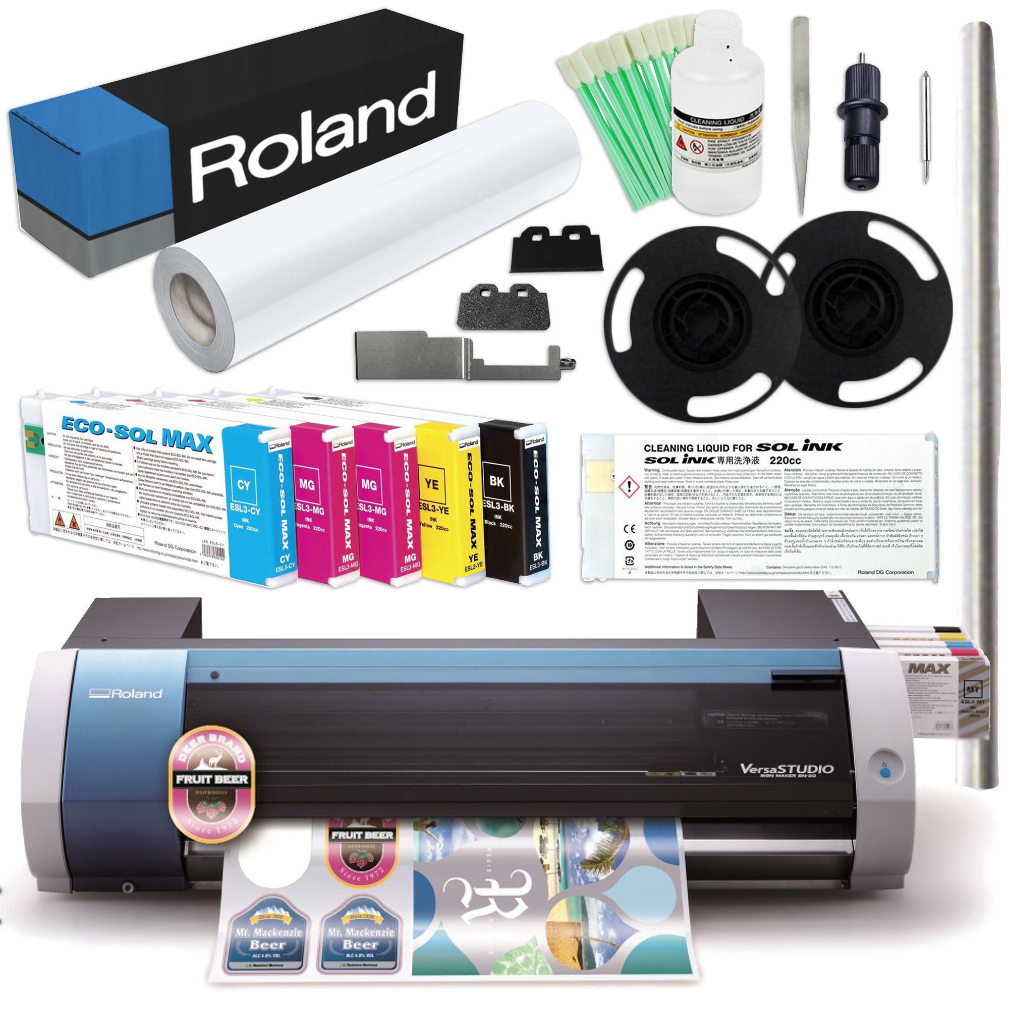 Roland VersaStudio BN-20 Eco-Solvent Printer & Cutter - 20