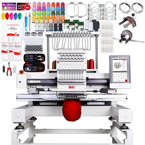 BAi VISION 15 Needle Commercial Embroidery Machine with Deluxe Bundle