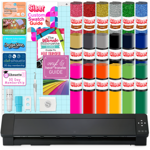 Silhouette Cameo 5 PRO MK-II Vinyl Cutter with T-Shirt Vinyl Bundle