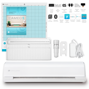 REFURBISHED Silhouette White Cameo 5 - 12" Vinyl Cutter