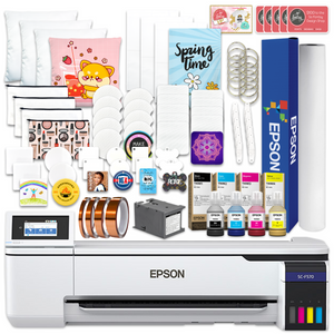 Epson SureColor F570 LITE 24" Dye Sublimation Printer & Blanks Bundle