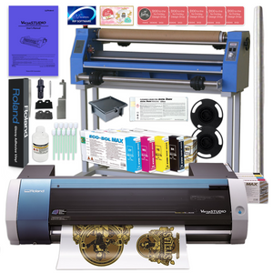 Roland BN-20 Eco-Solvent 20" Printer & Cutter w/ CMYK+MT Inks & GFP Laminator