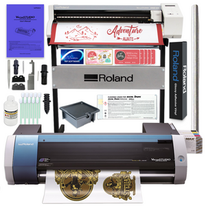 Roland BN-20 Eco-Solvent Printer & Cutter w/ GS2-24 Vinyl Cutter Bundle