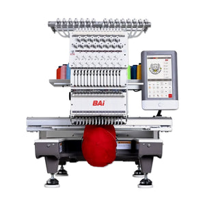 BAi Mirror Hat & Multi Needle,15 Needle Commercial Embroidery Machine Brother Sewing Bundle Bai 