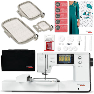 Bernette B70 10" x 6" Embroidery Machine Deluxe Accessory Bundle Brother Sewing Bundle Bernette 