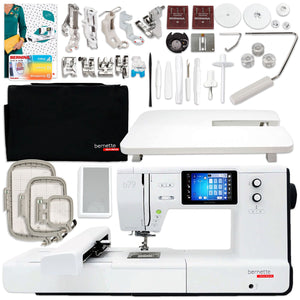 Bernette B79 Sewing & Embroidery Machine Bundle with $598 Software Package Brother Sewing Bundle Bernette 