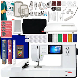 Bernette B79 Sewing & Embroidery Machine Deluxe Accessory Bundle Brother Sewing Bundle Bernette 