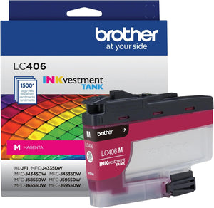 Brother PrintModa Fabric Printer INKvestment Ink Refill Set - CMYK Swing Design 