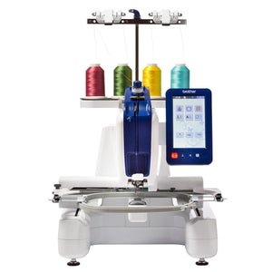 Brother PRS100 Single-Needle Embroidery Machine w/ Stand & Accessories Kit Brother Sewing Bundle Brother 