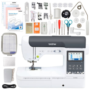 Brother ScanNCut SDX125e Cutting Machine with SE2000 Sewing & Embroidery Machine Brother ScanNCut Bundle Brother 