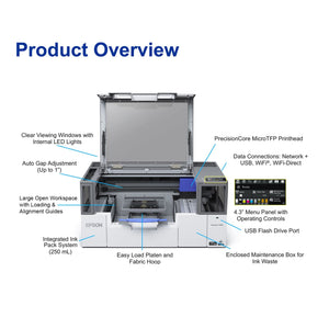 Epson Surecolor F1070 Hybrid DTG & DTF Printer Double Ink Bundle DTG Bundles Epson 