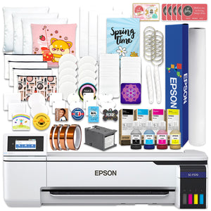 Epson SureColor F570 LITE 24" Dye Sublimation Printer & Blanks Bundle Epson F570 Bundle Epson Without Liftgate 