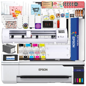 Epson SureColor F570 LITE 24" Sublimation Printer & Siser Romeo 24" Cutter Epson F570 Bundle Epson Without Liftgate 