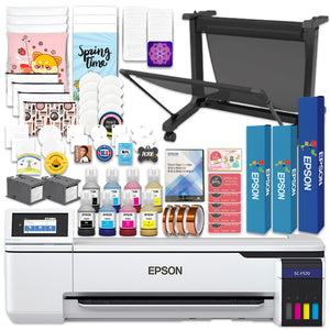 Epson SureColor PRO F570 Desktop 24" Dye Sublimation Printer & Stand Bundle Sublimation Bundle Epson Epson F570 Bundle 