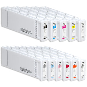 Epson UltraChrome GS3 T890 Ink Set - CMYKLcLmLkOR + Ms Eco Printers Epson 