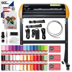 GCC Professional Expert II 24" Wide Vinyl Cutter Creative Bundle With Stand GCC Vinyl Cutter GCC 