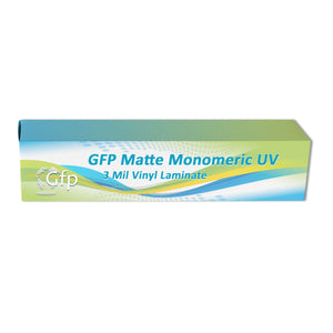 GFP Matte Monomeric UV 3 Mil Vinyl Laminate - 20" x 150 FT Eco Printers GFP 