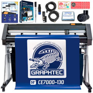 Graphtec CE7000-130 PLUS - 50" Vinyl Cutter w/ BONUS Software Graphtec Bundle Graphtec 