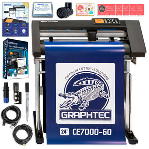 Graphtec CE7000-60 PLUS - 24" Professional Bundle, BONUS Software & Warranty Graphtec Bundle Graphtec 