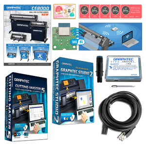 Graphtec CE8000-130 - 50" Vinyl Cutter w/ Software & 2 Year Warranty Graphtec Bundle Graphtec 