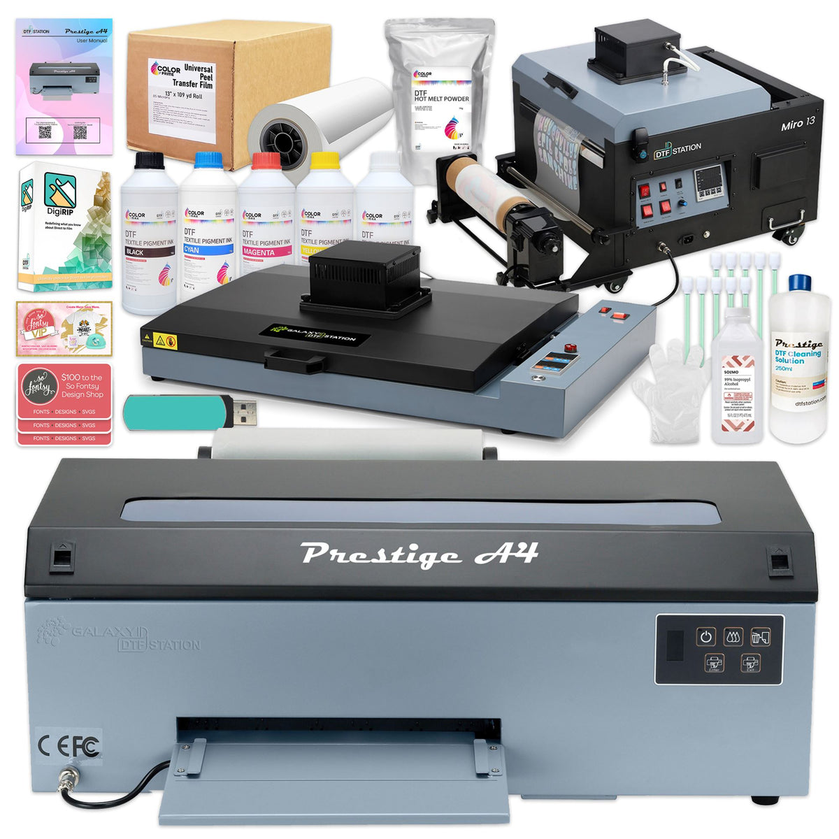 Prestige Direct To Film (DTF) Printer Bundles | Swing Design