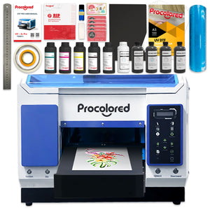 Procolored A3 PRO UV DTF & Direct to Object Printer with Cup Spinner Bundle DTF Bundles Procolored 
