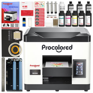 Procolored L800 A4 UV Direct to Object Printer with Cup Spinner Bundle DTF Bundles Procolored 