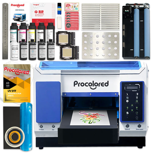 Procolored TX800 PRO UV DTF & Direct to Object Dual Printer All-in-One Bundle DTF Bundles Procolored 