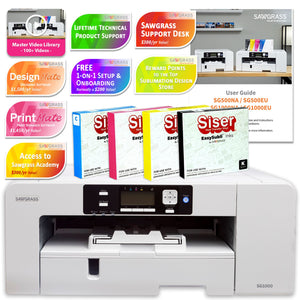 Sawgrass Virtuoso SG1000 Sublimation Printer Starter Bundle Sublimation Bundle Sawgrass 