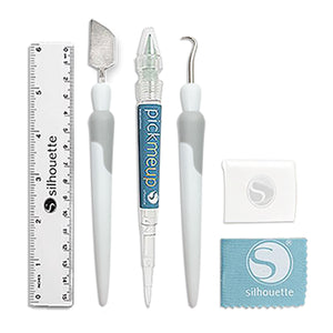 Silhouette Cameo 5 PLUS w/ 64 Oracal Vinyl Sheets, Blades, Tools, Guides Silhouette Bundle Silhouette 