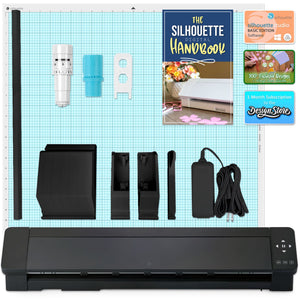 Silhouette Cameo 5 PRO MK-II 24in Vinyl Cutter with Autoblade, Mat, Roll Feeder Silhouette Bundle Silhouette 