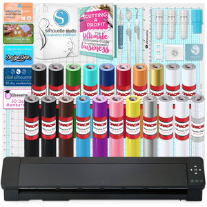 Silhouette Cameo 5 PRO MK-II Business Bundle w/ Oracal Vinyl, Guides, Software, Tools Silhouette Bundle Silhouette 