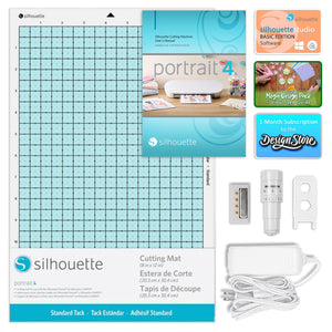 Silhouette Portrait 4 Vinyl Cutting Machine Base Bundle Silhouette Bundle Silhouette 