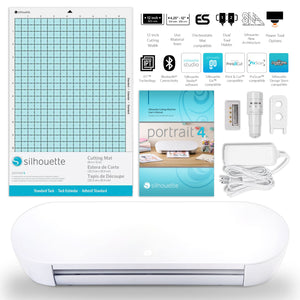 Silhouette Portrait 4 Vinyl Cutting Machine Base Bundle Silhouette Bundle Silhouette 