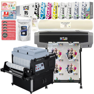 STS XPD-724 24" Direct to Film (DTF) Printer w/ Miro 24 Shaker & Oven Bundle DTF Bundles STS Inks 