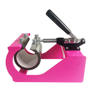 Swing Design 15" x 15" 8-in-1 Heat Press with 30oz Tumbler Press - Pink Heat Press Swing Design 