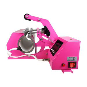 Swing Design 15" x 15" 8-in-1 Heat Press with 30oz Tumbler Press - Pink Heat Press Swing Design 