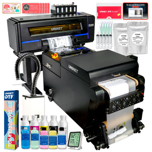 Uninet 4300 Direct To Film (DTF) 17" Roll Printer, Training & Shaker Bundle DTF Bundles UniNET 