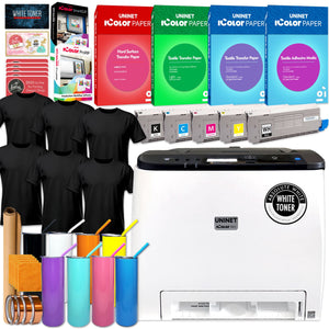 Uninet IColor 560 White Transfer Printer w/ Textile Bundle, $1044 Software Uninet Bundle UniNET 