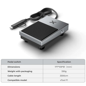 xTool F1 & F1 Ultra Pedal Switch Laser Engraver Accessories xTool 