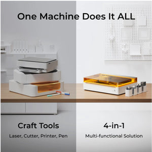 xTool M1 ULTRA 10W 4-in-1 Laser Cutter & Engraver Machine Bundle Laser Engraver Swing Design 