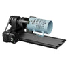 XTool P2 55W CO2 Laser Cutter & Engraver Riser, Rotary, Rail Bundle - White Laser Engraver xTool 