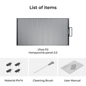 xTool P2 Honeycomb Panel 2.0 Laser Engraver Accessories xTool 